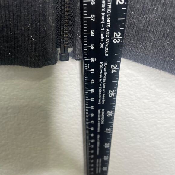 Lululemon Womens Jacket Size 6 Dark Gray Long Sleeve Full Zip Casual Wear - Picture 3 of 13